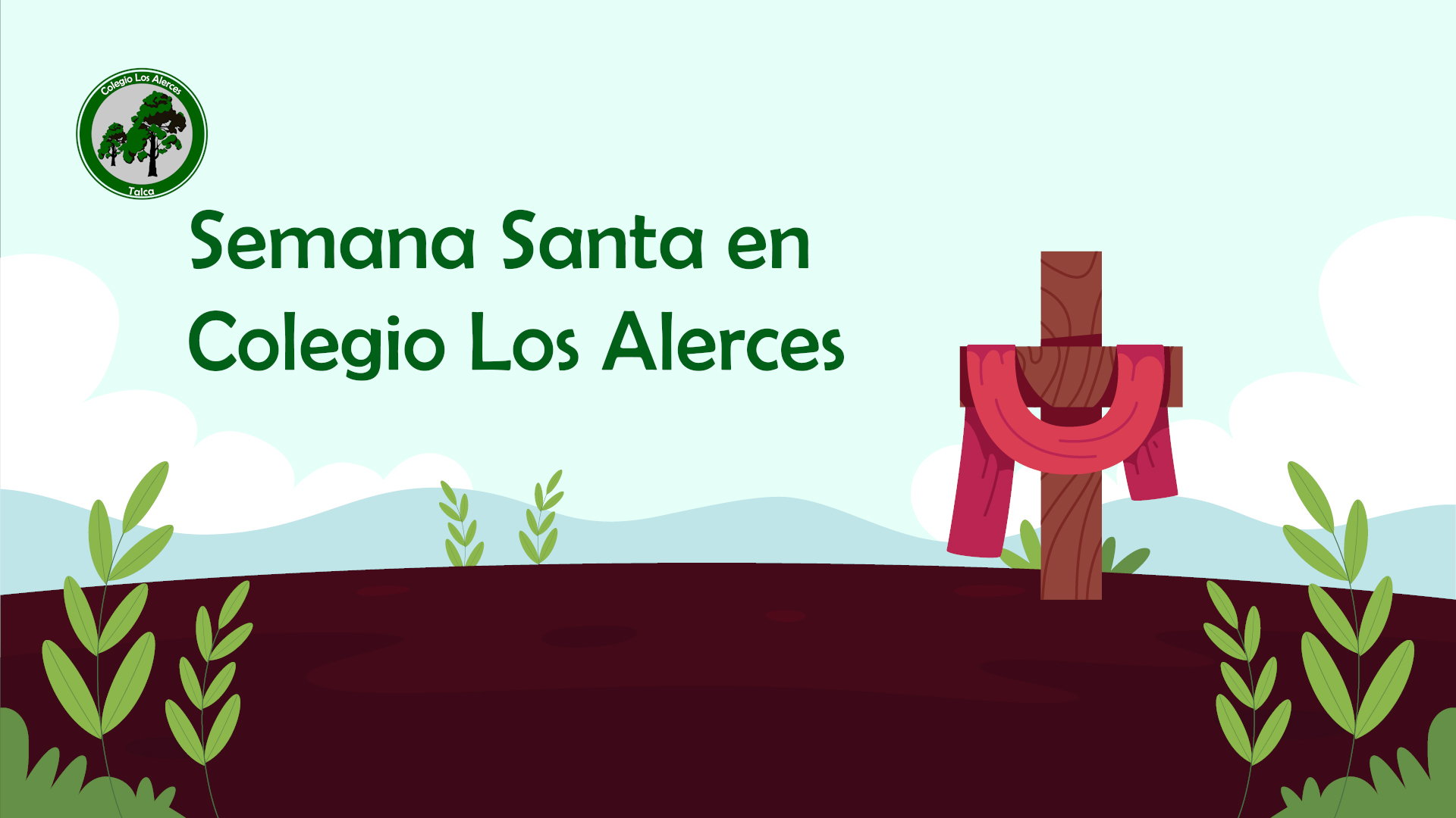 Obra de Semana Santa en Colegio Los Alerces